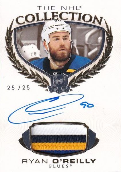 AUTO patch karta RYAN O´REILLY 20-21 UD The CUP The NHL Collection /25